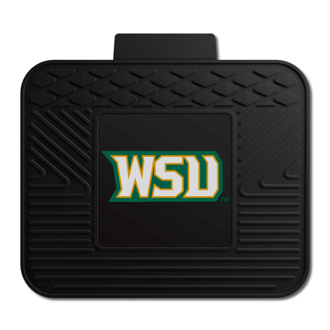 Wright State Raiders Back Seat Car Utility Mat - 14in. x 17in.