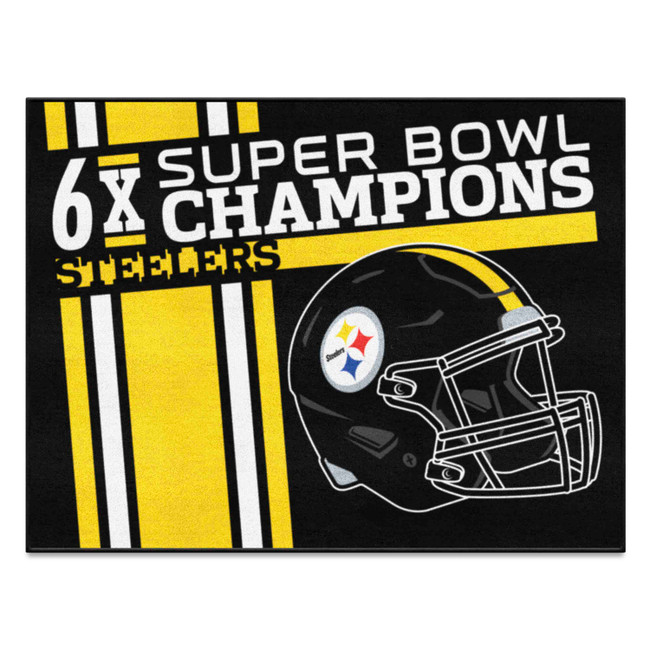 Pittsburgh Steelers Dynasty All-Star Mat