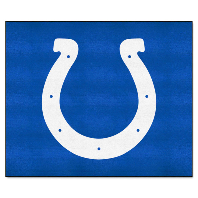 Indianapolis Colts Tailgater Rug - 5ft. x 6ft. Horseshoe Primary Logo