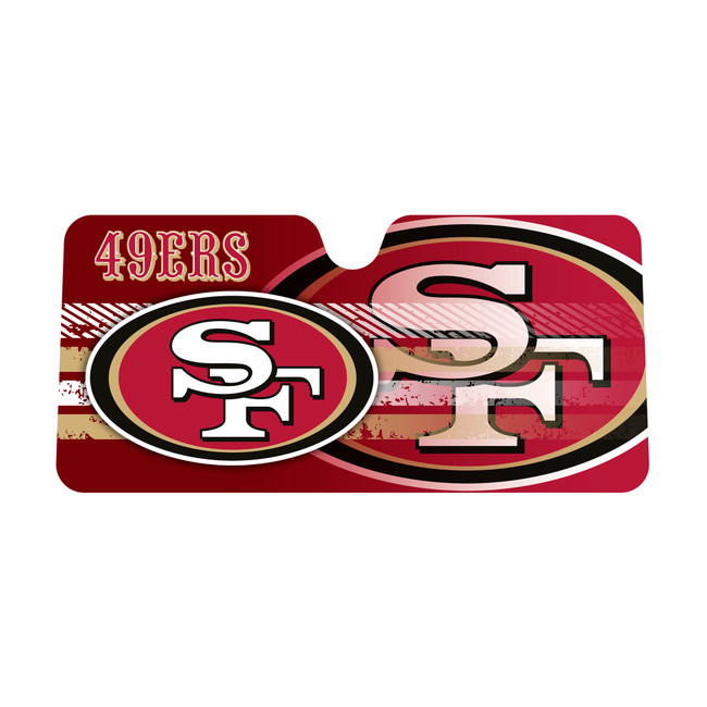 San Francisco 49ers Windshield Sun Shade