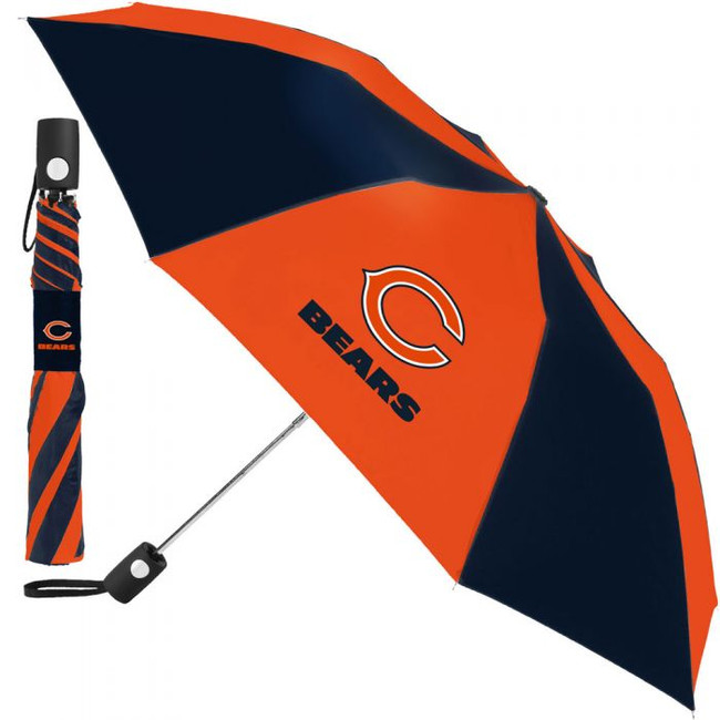 Chicago Bears 42 Inch Auto Folding Umbrella