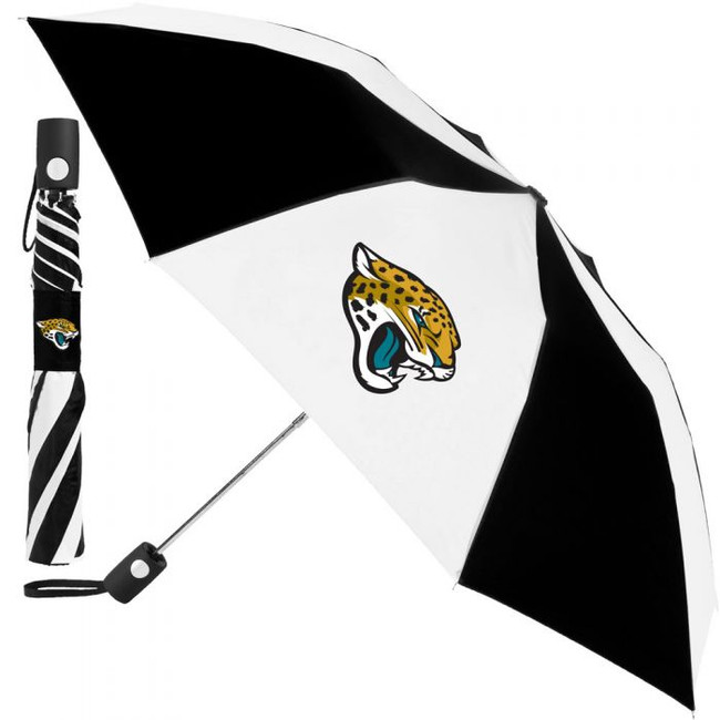 Jacksonville Jaguars 42 Inch Auto Folding Umbrella
