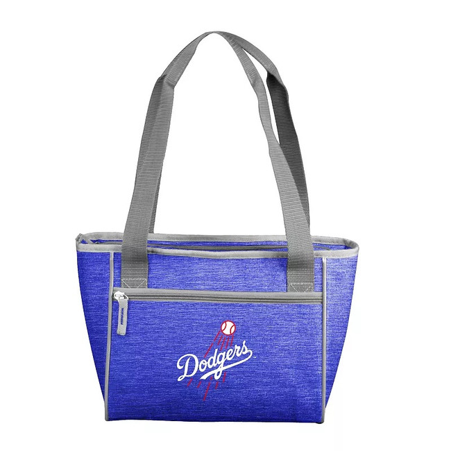 Los Angeles Dodgers Crosshatch 16 Can Cooler Tote