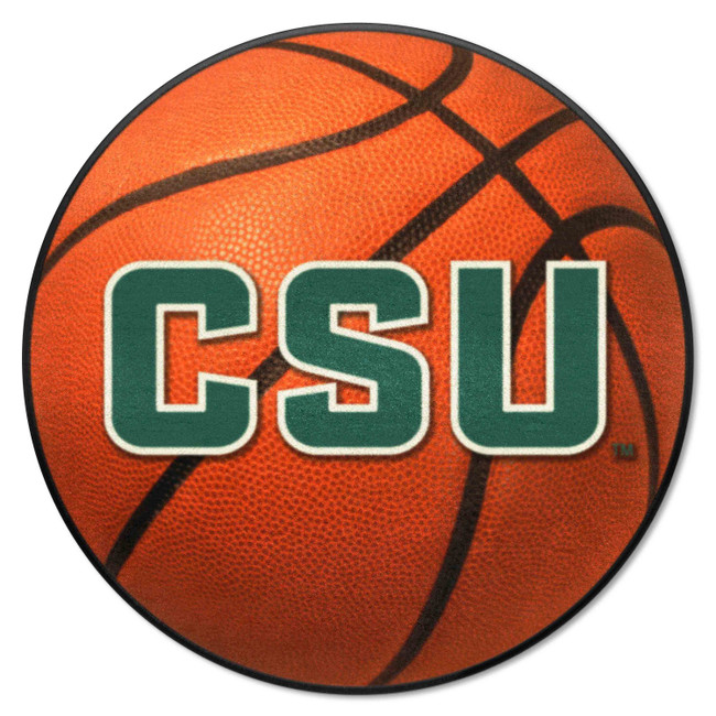 Colorado State Rams Basketball Rug - 27in. Diameter A