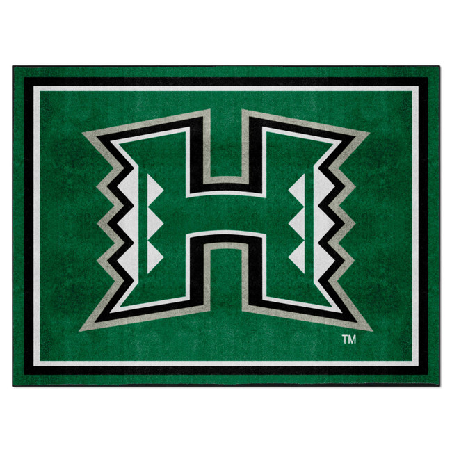 Hawaii Rainbows 8ft. x 10 ft. Plush Area Rug