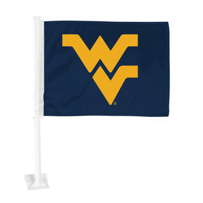 West Virginia Mountaineers Car Flag Large 1pc 11" x 14"
