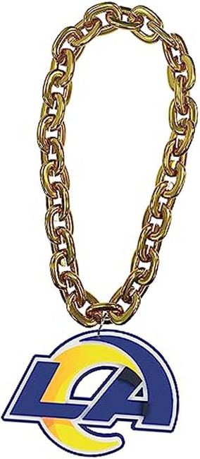Los Angeles Rams Fan Chain Gold