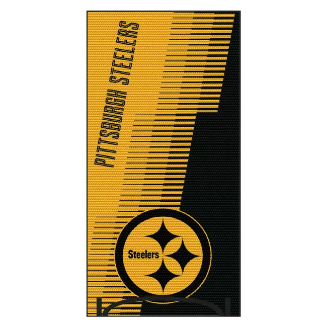 Pittsburgh Steelers Progression Plastic Beach Mat