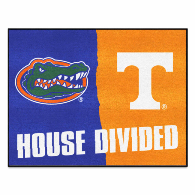 Florida / Tennessee House Divided House Divided Rug - 34 in. x 42.5 in.