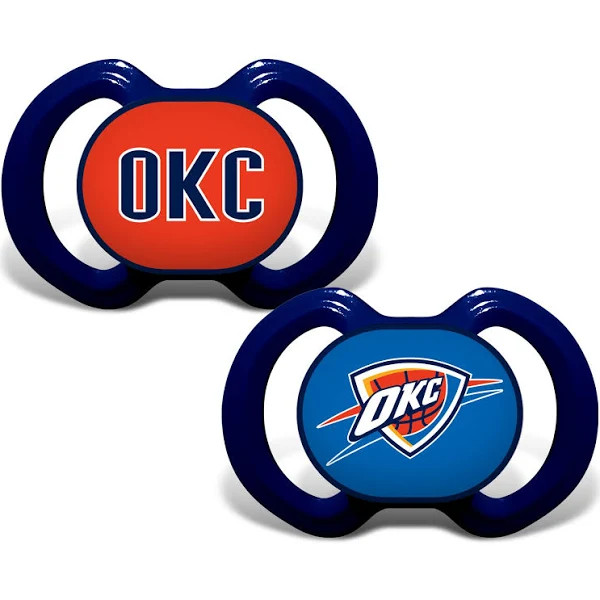 Oklahoma City Thunder Pacifier 2 Pack