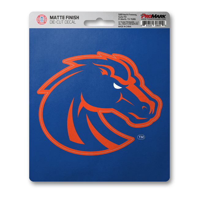 Boise St. Broncos Matte Decal "Bronco" Logo