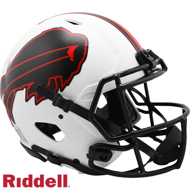 Buffalo Bills Helmet Riddell Authentic Full Size Speed Style Lunar Eclipse Alternate