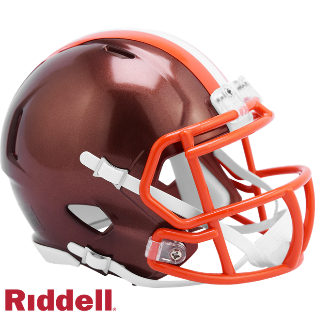 Cleveland Browns Helmet Riddell Replica Mini Speed Style FLASH Alternate