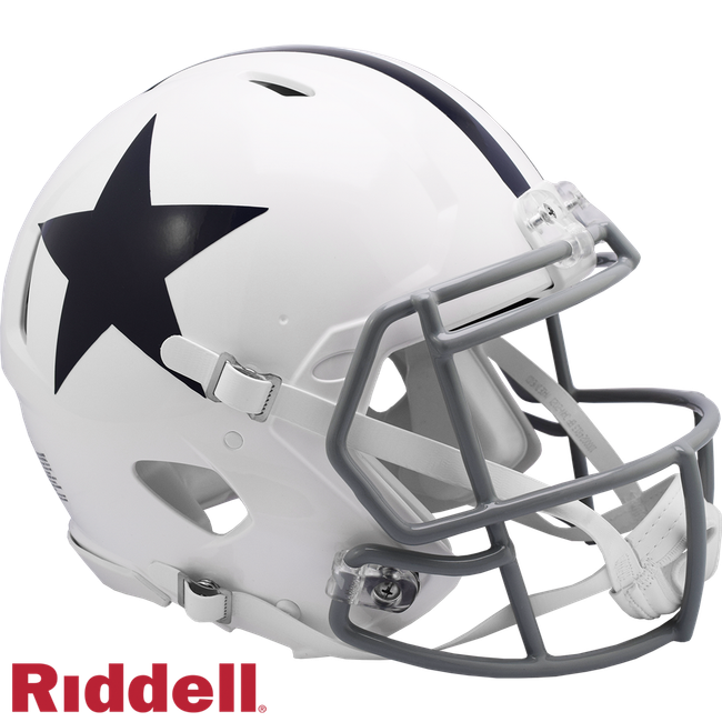 Dallas Cowboys Helmet Riddell Authentic Full Size Speed Style 1960-1963 T/B