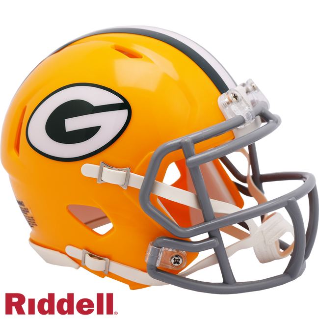 Green Bay Packers Helmet Riddell Replica Mini Speed Style 1961-1979 T/B