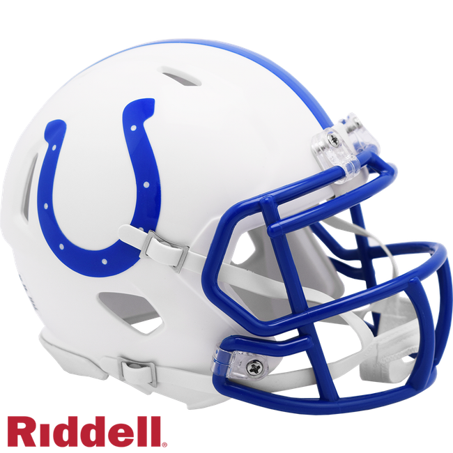 Indianapolis Colts Helmet Riddell Replica Mini Speed Style 1995-2003 T/B