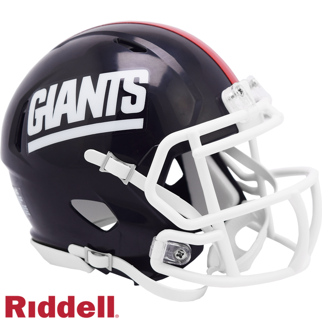 New York Giants Helmet Riddell Replica Mini Speed Style 1981-1999 T/B