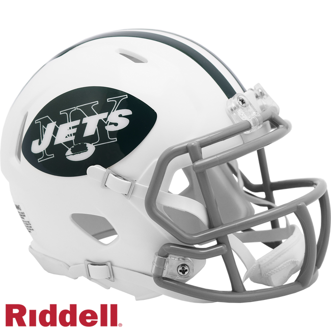 New York Jets Helmet Riddell Replica Mini Speed Style 1965-1977 T/B