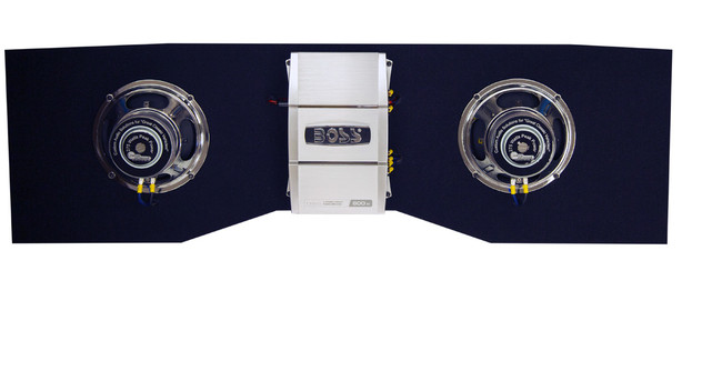 1968-1972 Chevrolet Chevelle Backseat Driver Powered Subwoofer Setup