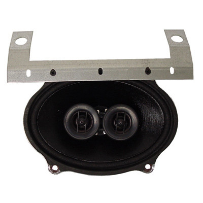 Custom Autosound Bracketed Dual Voice Coil Dash Speaker 140 Watts - DVC 4013