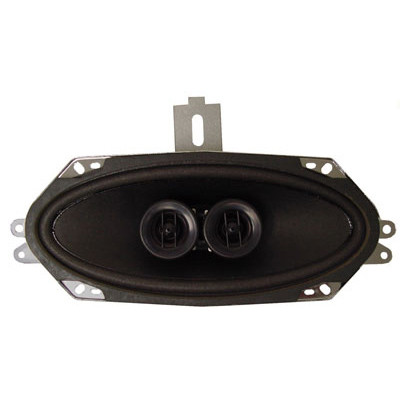 Custom Autosound Bracketed Dual Voice Coil Dash Speaker 140 Watts - DVC 4002