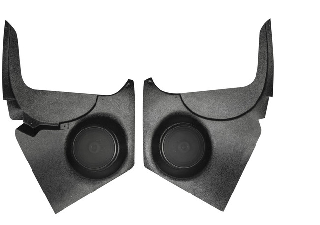 1958-1962 Chevy Corvette Speaker Kick Panels Without A/C Speaker Pair