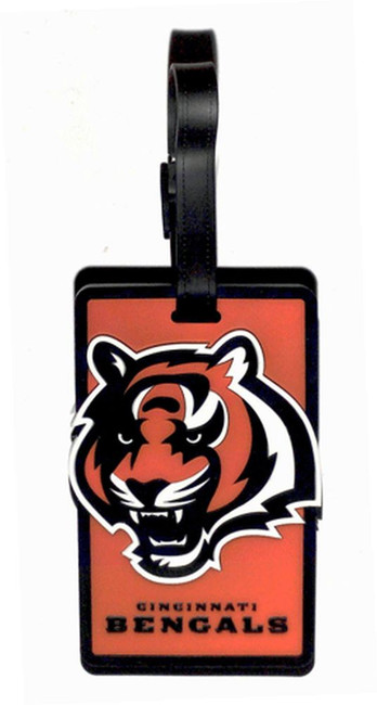 Cincinnati Bengals Soft Bag Luggage Tag