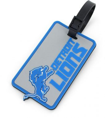 Detroit Lions Soft Bag Luggage Tag