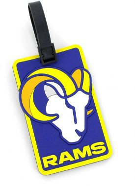 Los Angeles Rams Soft Bag Luggage Tag