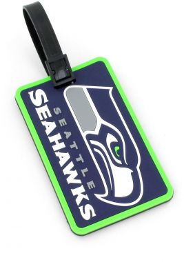 Seattle Seahawks Soft Bag Luggage Tag