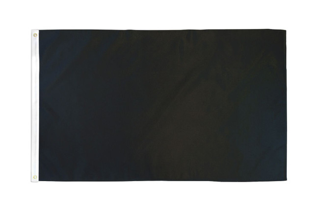 Black Solid Color 3x5ft DuraFlag