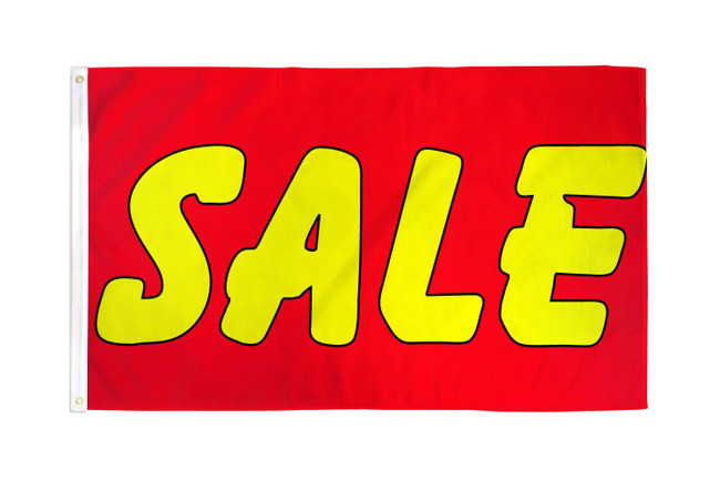 Sale (Red & Yellow) 3x5ft DuraFlag