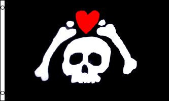 Microprose Pirates Flag 3x5ft Poly