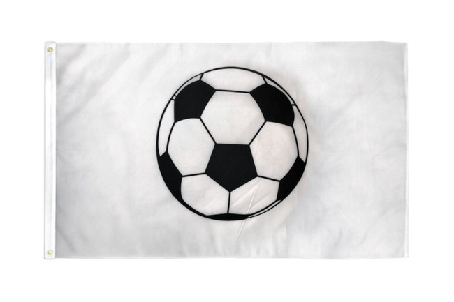 Soccer Flag 3x5ft Poly
