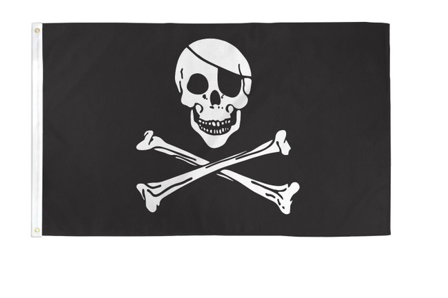 Pirate (Regular) Flag 4x6ft Poly