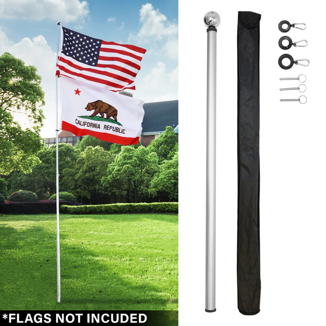16ft Deluxe Fiberglass Pole