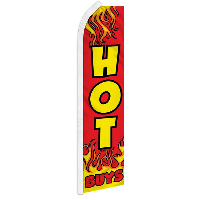 Hot Buys (Red) Super Flag