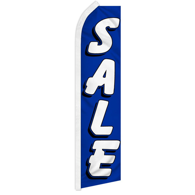 Sale (Blue) Super Flag