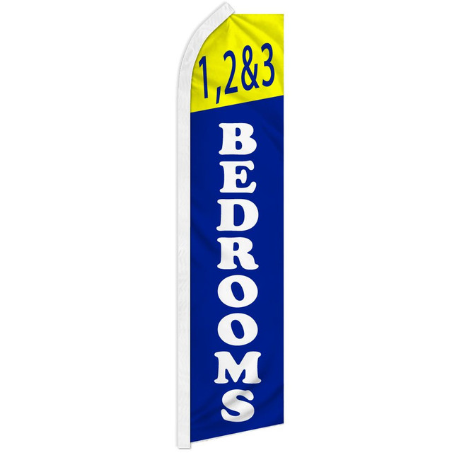 1, 2, & 3 Bedrooms Super Flag