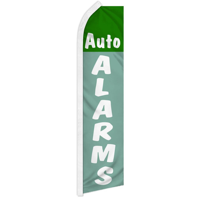 Auto Alarms Super Flag (Green & Blue)