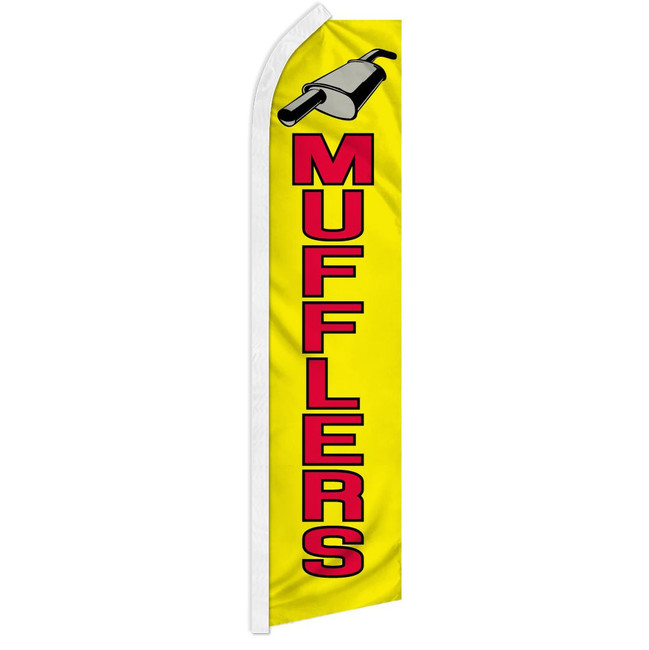 Mufflers (Letters) Super Flag