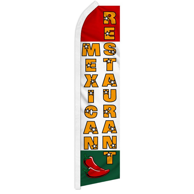 Mexican Restaurant Super Flag