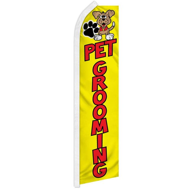 Pet Grooming Super Flag