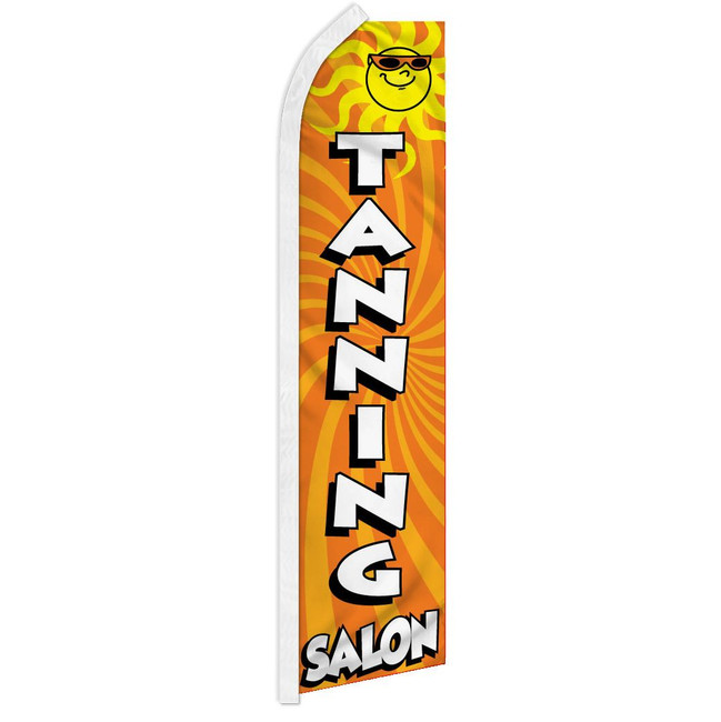 Tanning Salon Super Flag