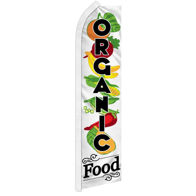 Organic Food Super Flag
