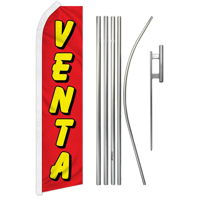 Venta (Sale) Super Flag & Pole Kit