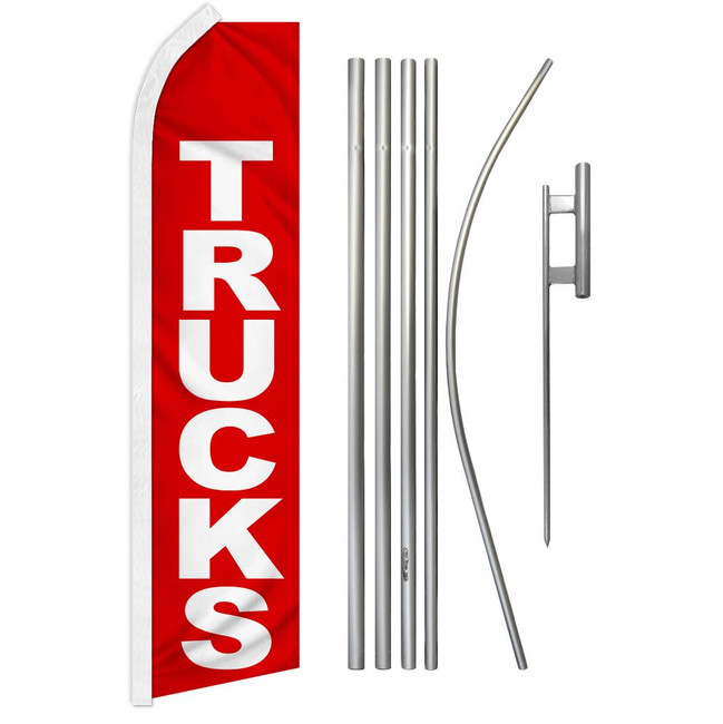 Trucks Super Flag & Pole Kit
