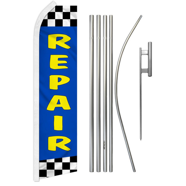 Repair Super Flag & Pole Kit