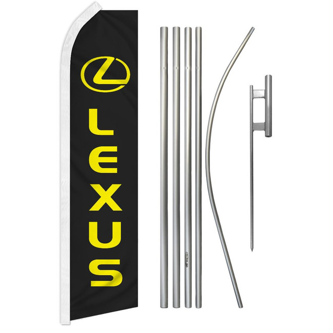 Lexus Super Flag & Pole Kit