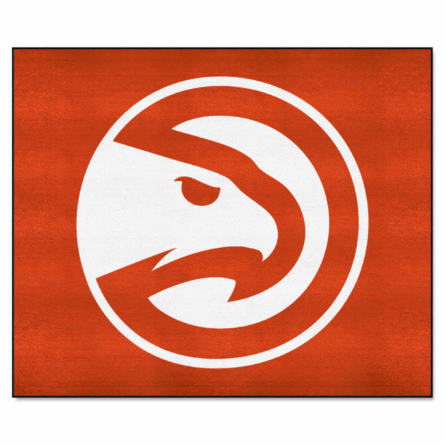 Atlanta Hawks Tailgater Rug - 5ft. x 6ft. Circle Hawk Head Primary Logo
